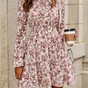Floral Long Sleeve Dress